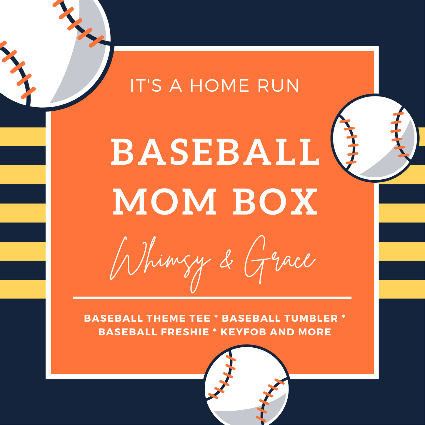 Baseball Mom Box